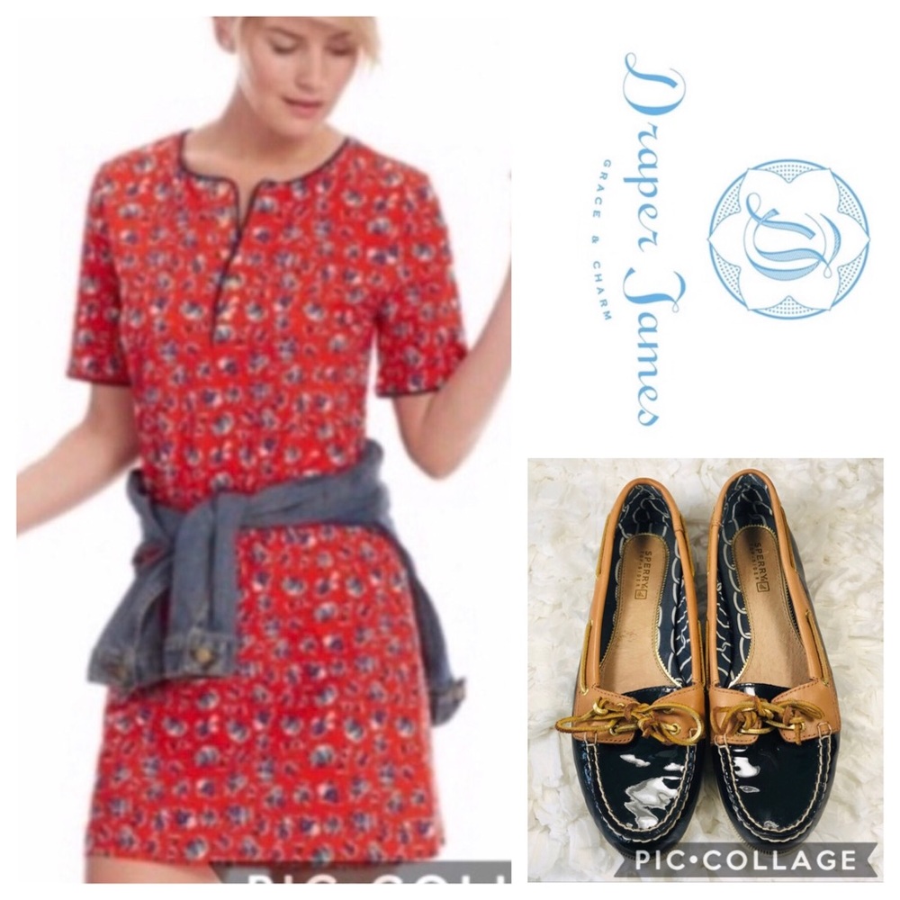 Draper James | Georgia Floral Henley Knit Dress